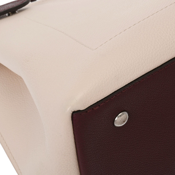 LOUIS VUITTON Lock Me Day Rose Pink Soir Quartz Calfskin Tote Bag - Picture 6 of 9